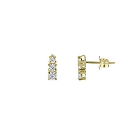 Earrings CikOrefice Gioielli Woman in Gold Zircone O4K2BU0 - O4K2BU0